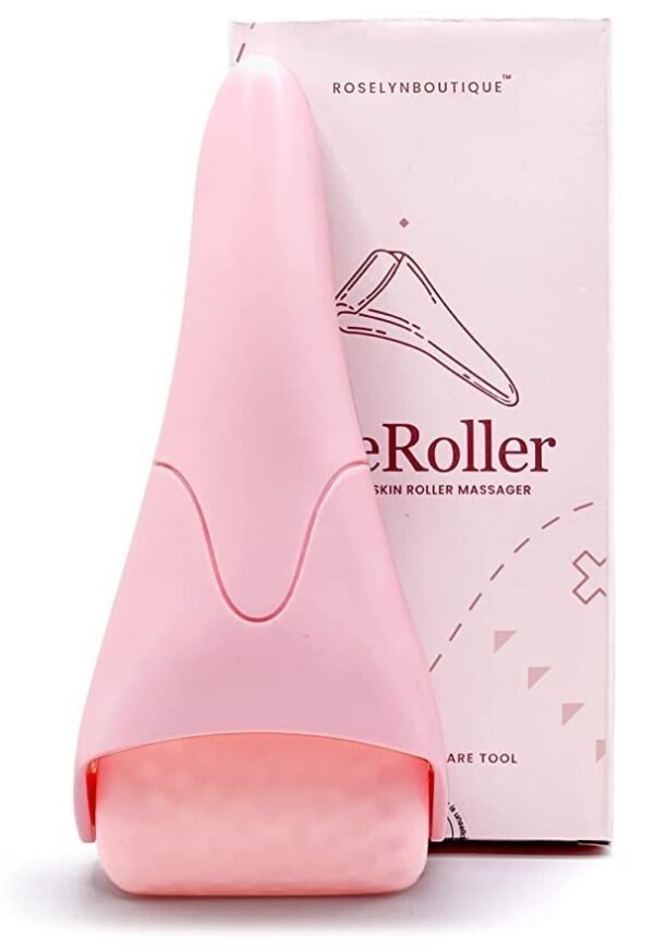 ROSELYNBOUTIQUE Ice Roller for Face Wrinkles Fine Lines Puffiness Stick Massager Facial Skin Care Tools Self Care Gifts for Men Women